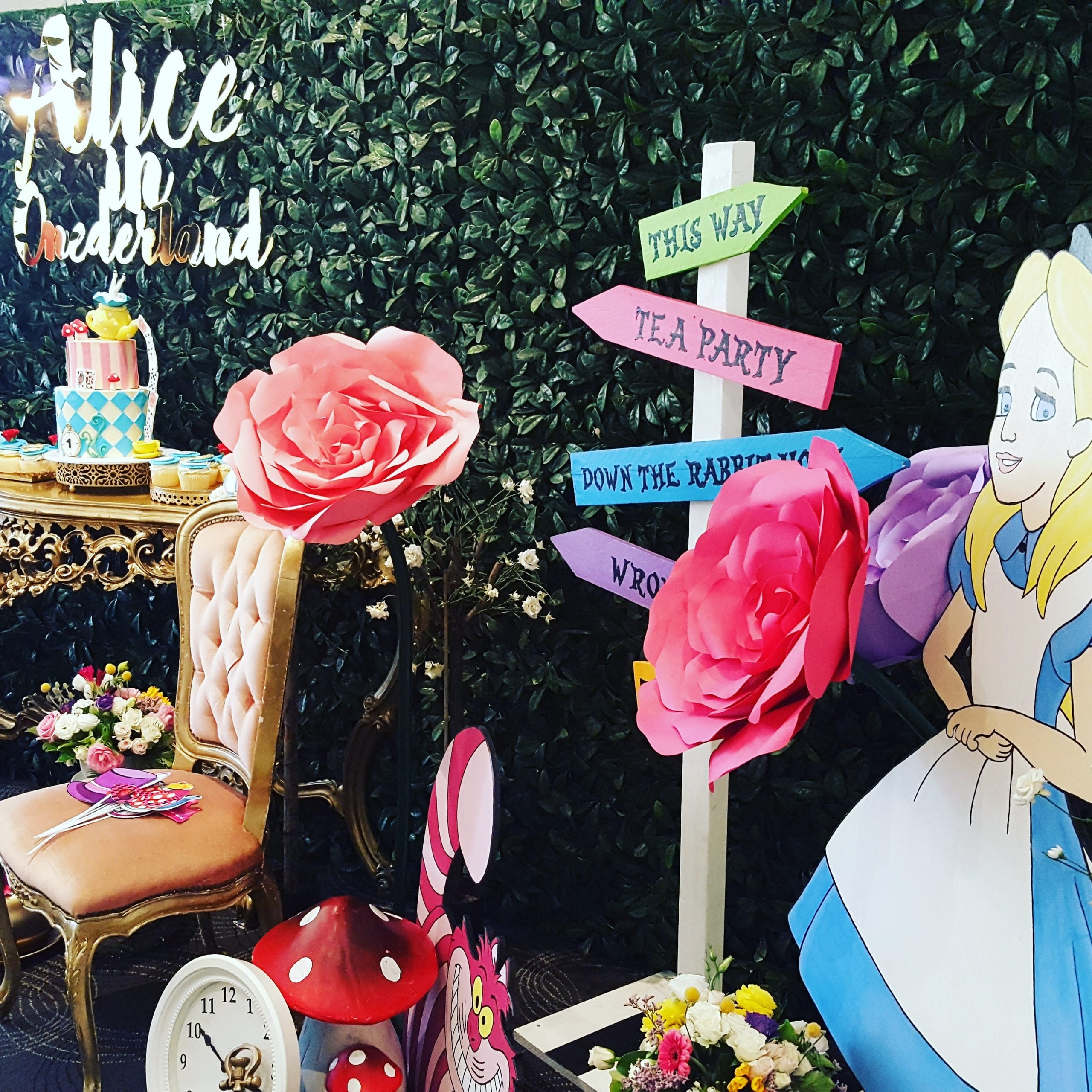 Alice in Wonderland Birthday Party Ideas, Photo 1 of 11