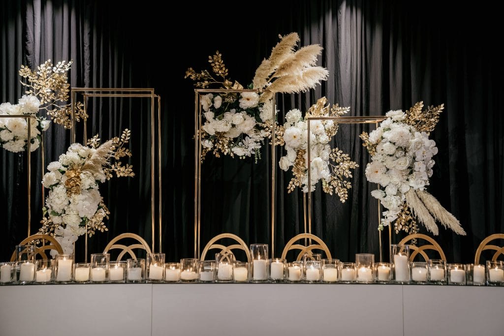 NPM Events Sydney flowers and candles