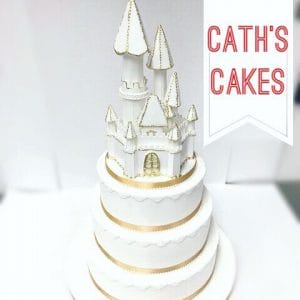 Caths Cakes castle cake