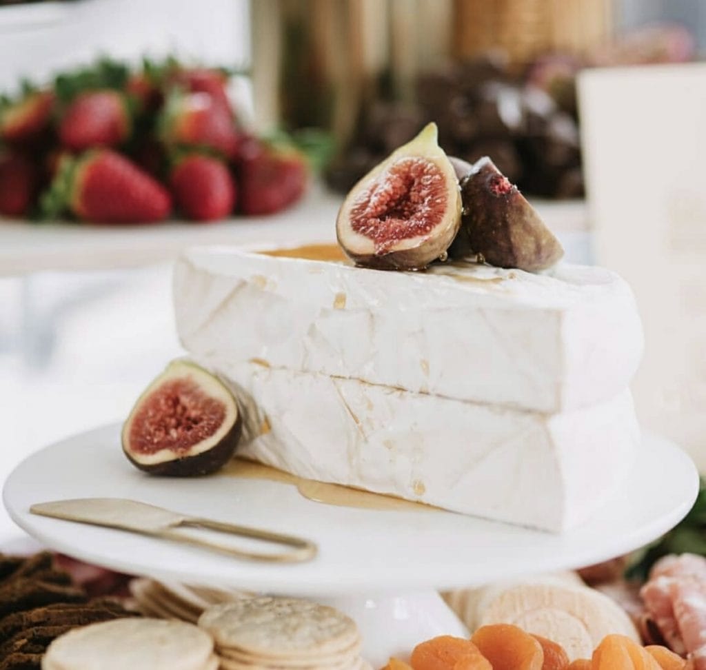 Amazing Grazing Co cheese and figs