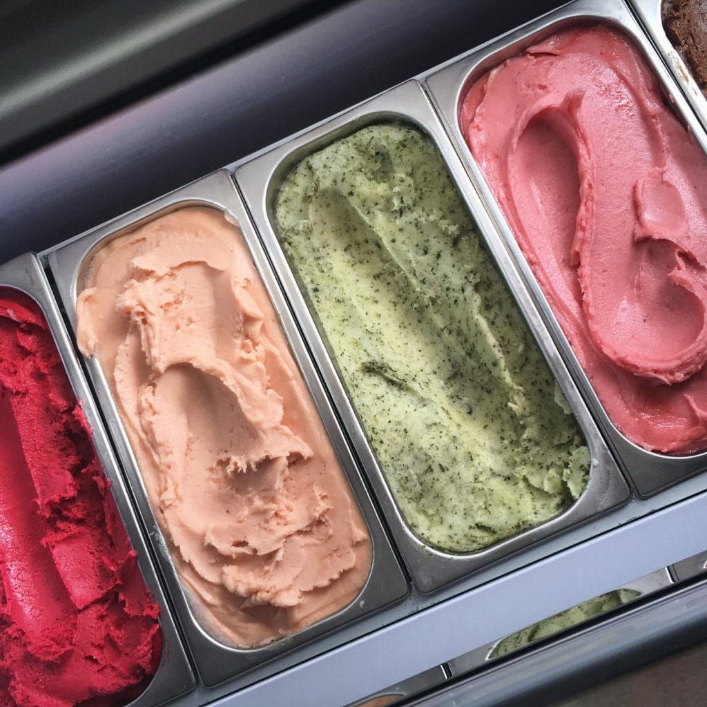 Pepita's Ice Cream Van tubs of yum