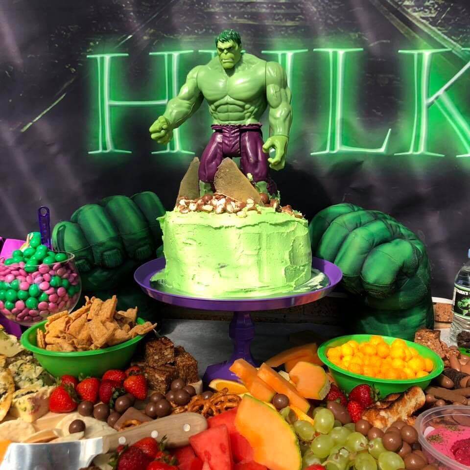 Canberra's Coolest Parties Hulk party
