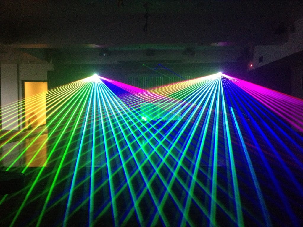 Lights To Party Sydney professional laser lights