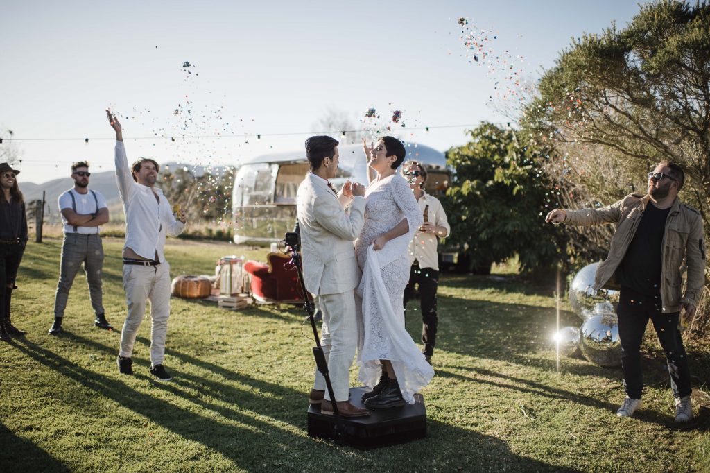 360 Booth married shoot