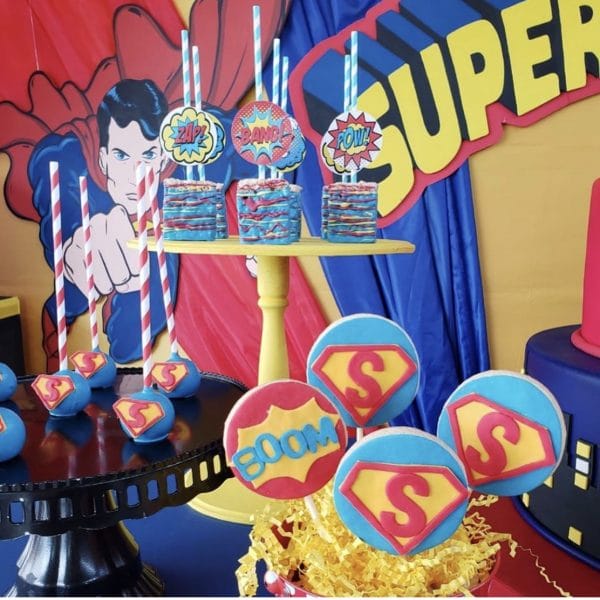 Birthday Hero Superman party