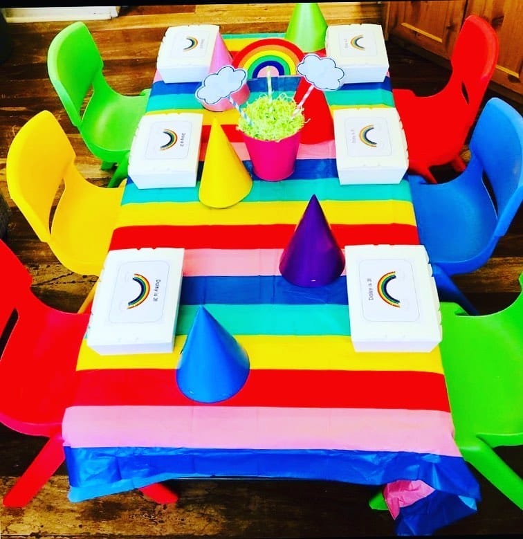 Little People Play table setting