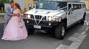 Xcite Hummer Rides wedding
