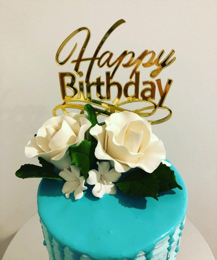 Once Upon A Cake floral decoration