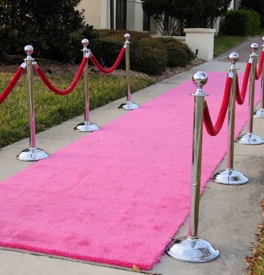 You're Invited Event Hire red carpet