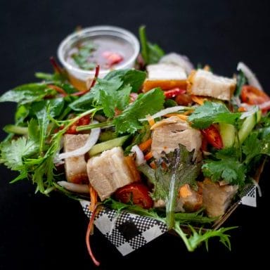 dirty swine thai salad
