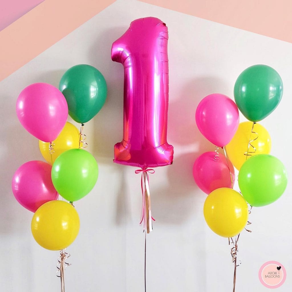 Adore Balloons first birthday
