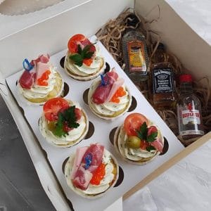 Babushka alcohol and cupcakes