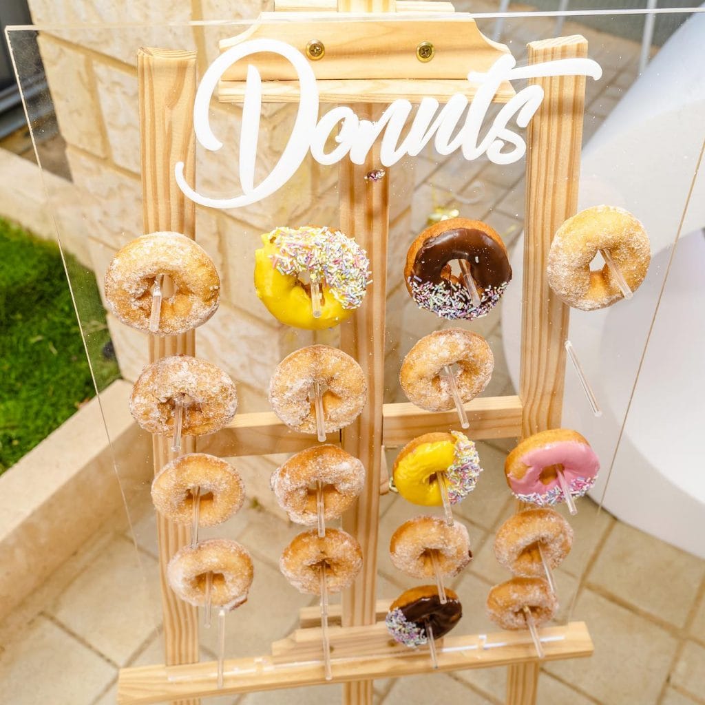 Beautiful Beginnings Party Hire donut wall