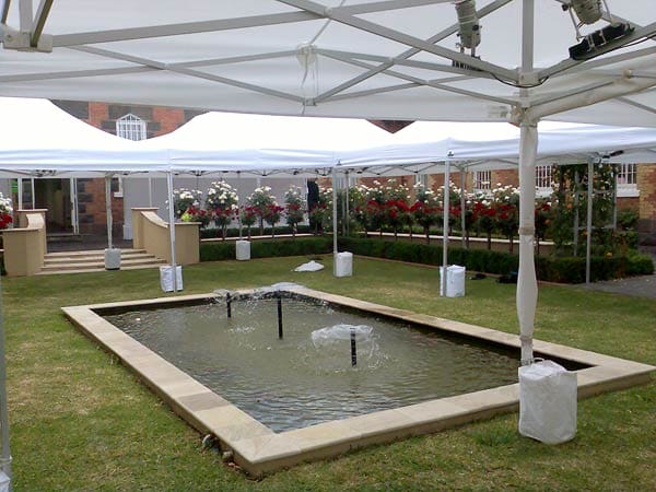 Instant Marquee Hire Melbourne corporate garden events