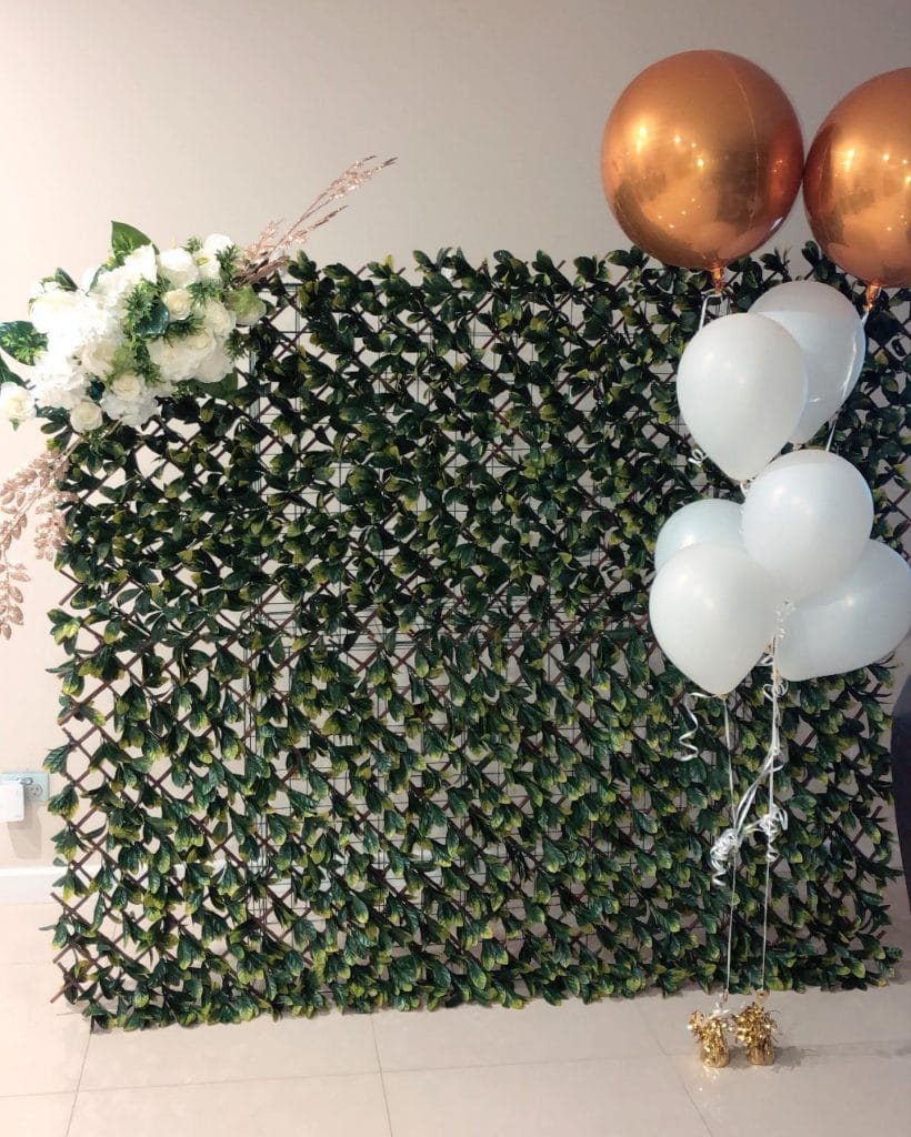 Event Hire Adelaide flower wall