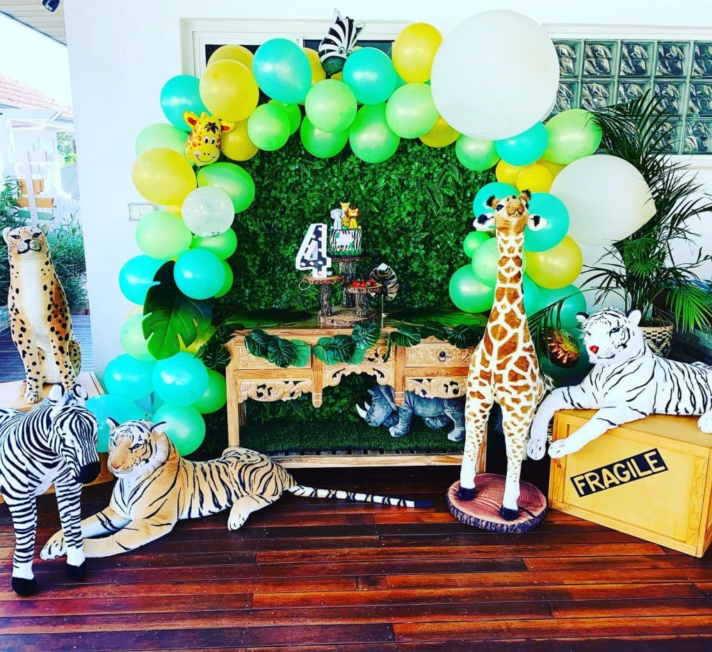 Happily Ever Laughter Party Hire safari theme