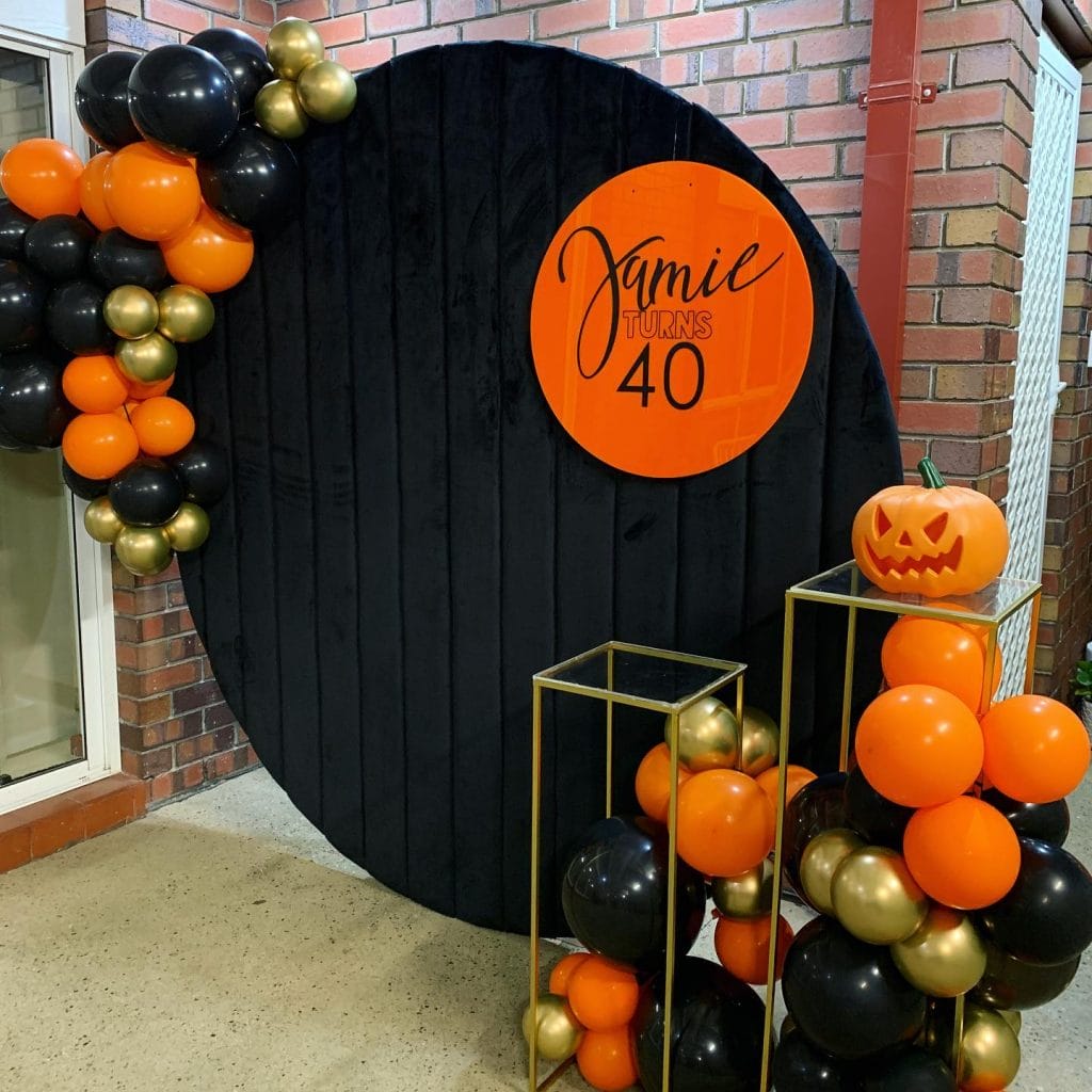 I Style Events halloween wall