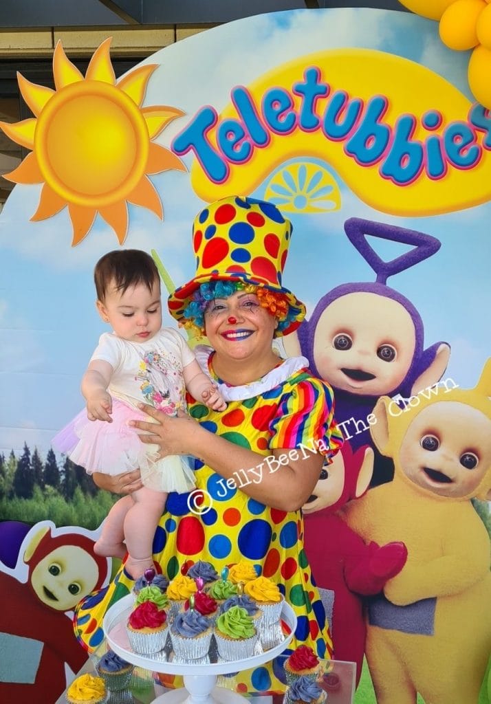 JellyBeeNa The Clown Tellytubbies