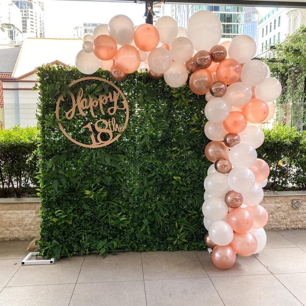 Just Peachy Event Hire 18th