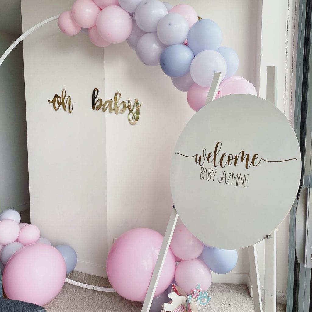 Just Peachy Event Hire baby shower