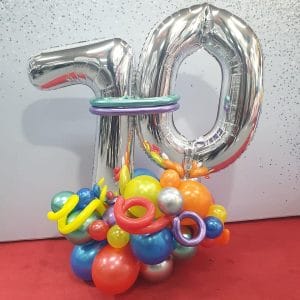 Lombard Nunawading 10th birthday balloons