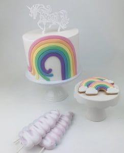 Meli-Ann Designs unicorn cake