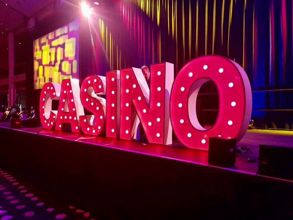 OMG Gaming & Entertainment casino letters