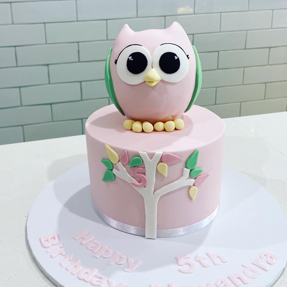 Sugar Princess Cakes owl cake