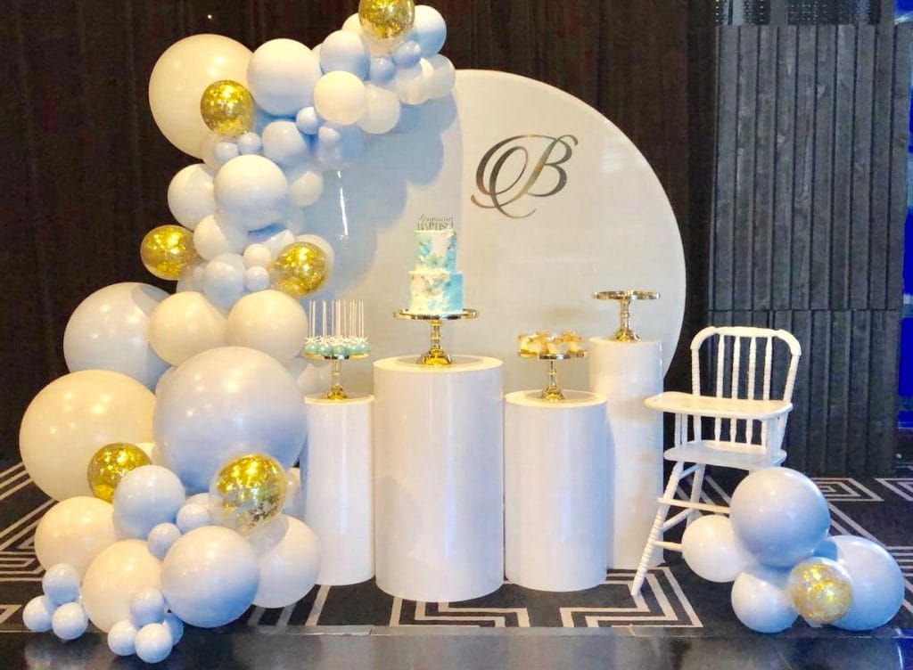 Sweet Heavenly Events & Party Hire formal display