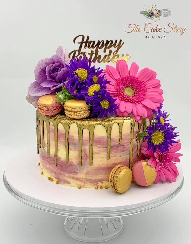 The Cake Story By Kunza floral cake
