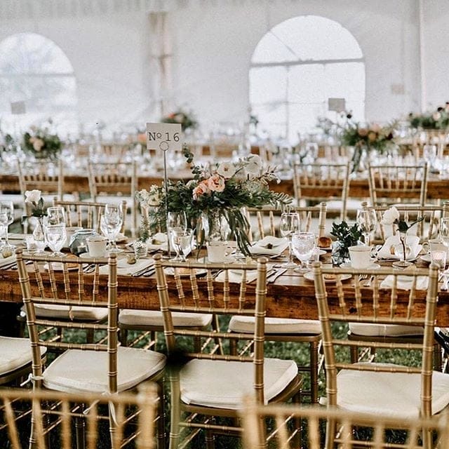 You're Invited Event Hire chiavari chairs