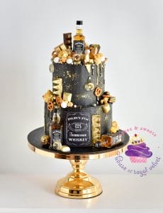House Of Royal Velvet Jack Daniels cake