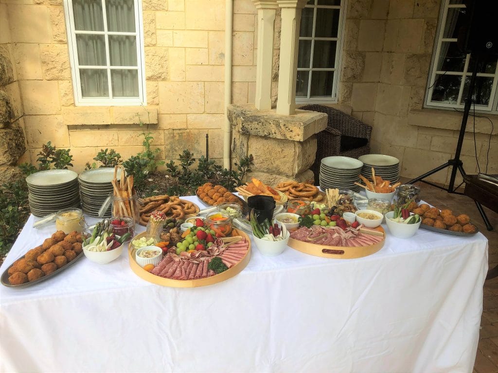 Griffin Catering & Events grazing table