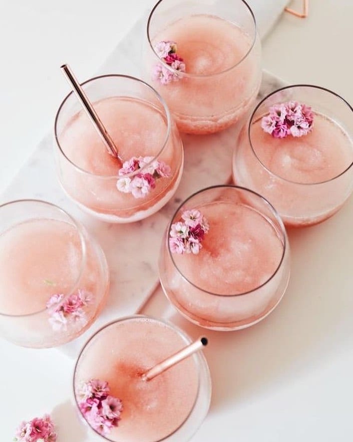 The Little Pink Van cocktails