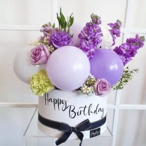 Hayley's Balloons cake