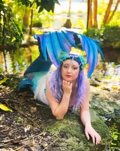Mermaid Melody pose