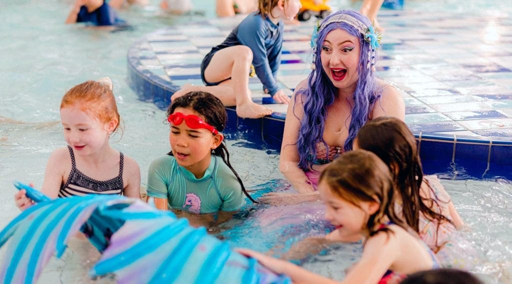 Mermaid Melody pool party