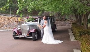 Perth Vintage Limousines happily married