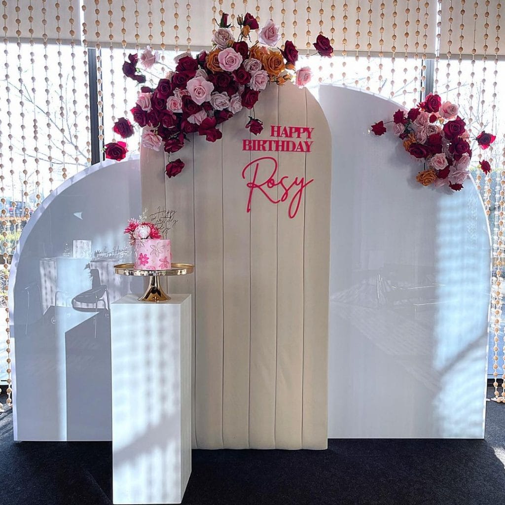 AK Event Styling rosy