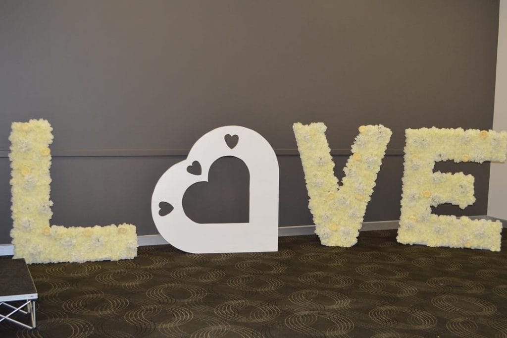 Blossom Events Hire letters