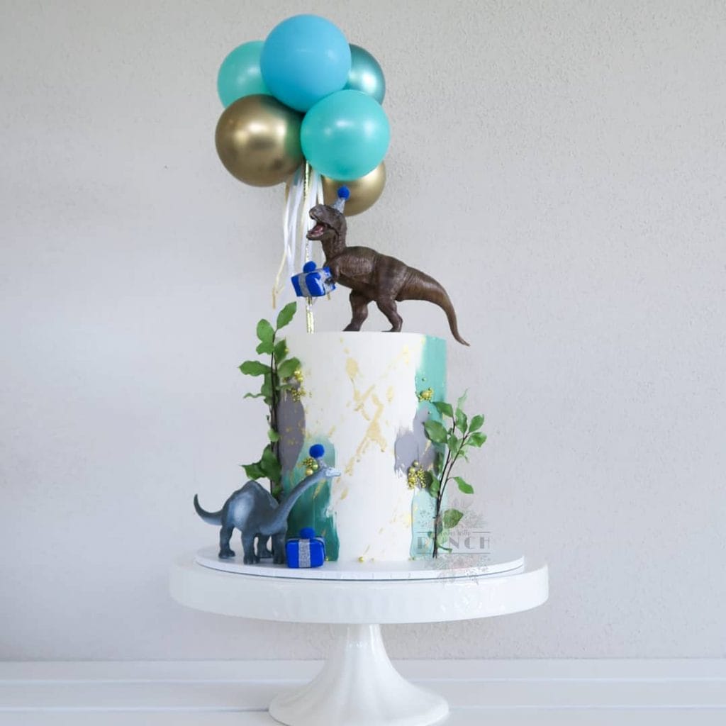Cakes With Punch dinosaur