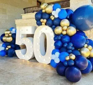 50th Birthday Party Decorations to 50 Years Old India  Ubuy
