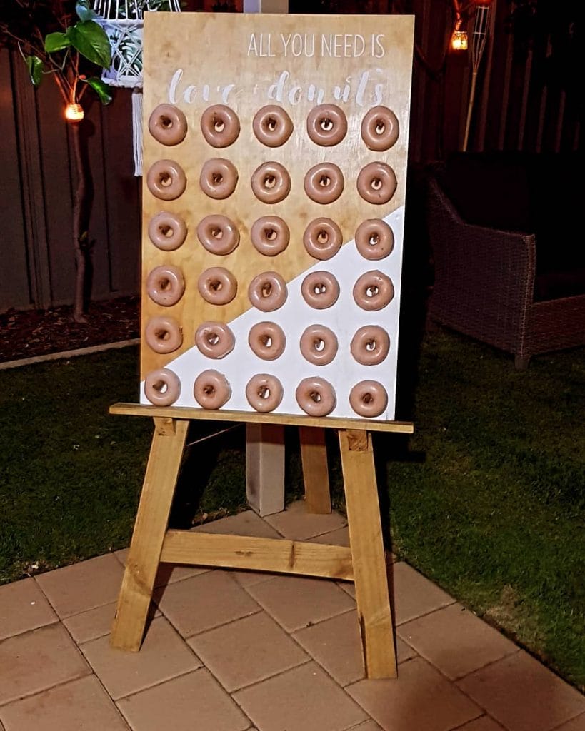 Party Items Hire Perth donut wall