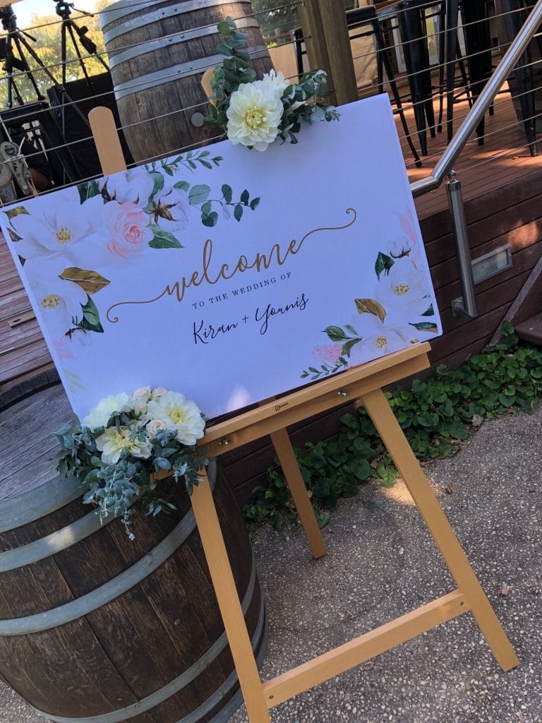 Planned With Love By Natasha signage