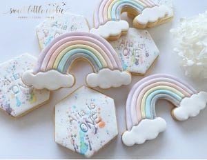 Sweet Little Cookie rainbow
