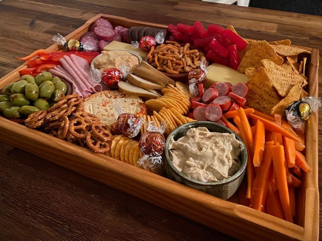 Young's Grazing Platters movie night