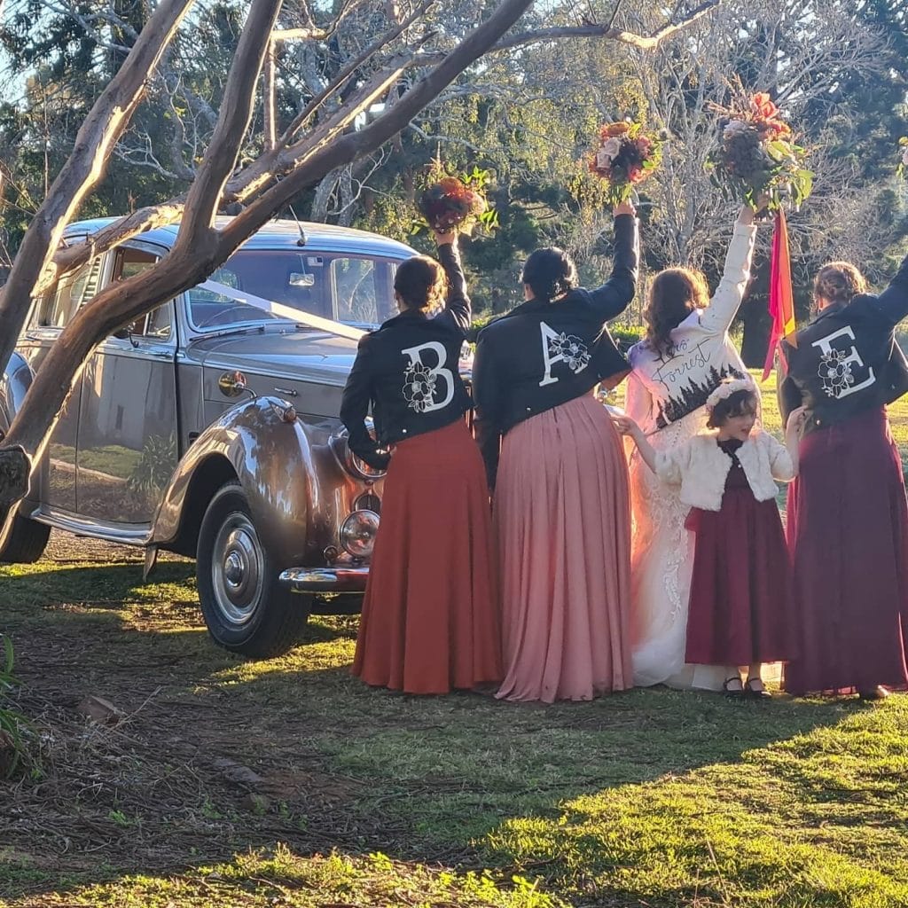 A Bridal Affair Wedding Cars bridesmaids