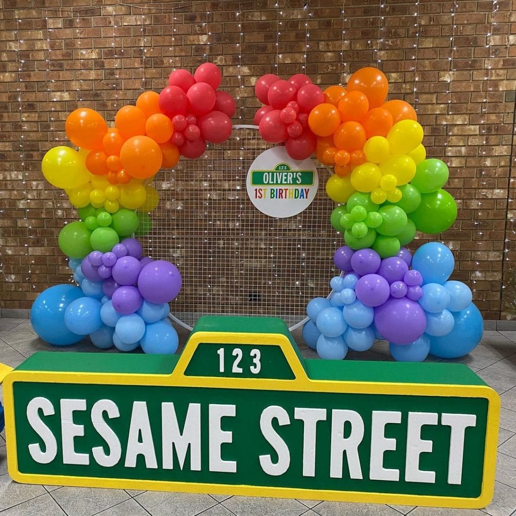 ABC Events & Balloons sesame street