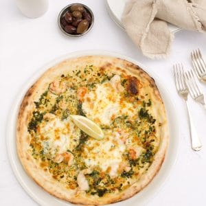 Agape Organic pizza