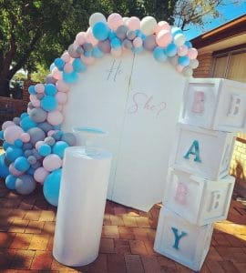 All Occasions Prop Hire gender reveal